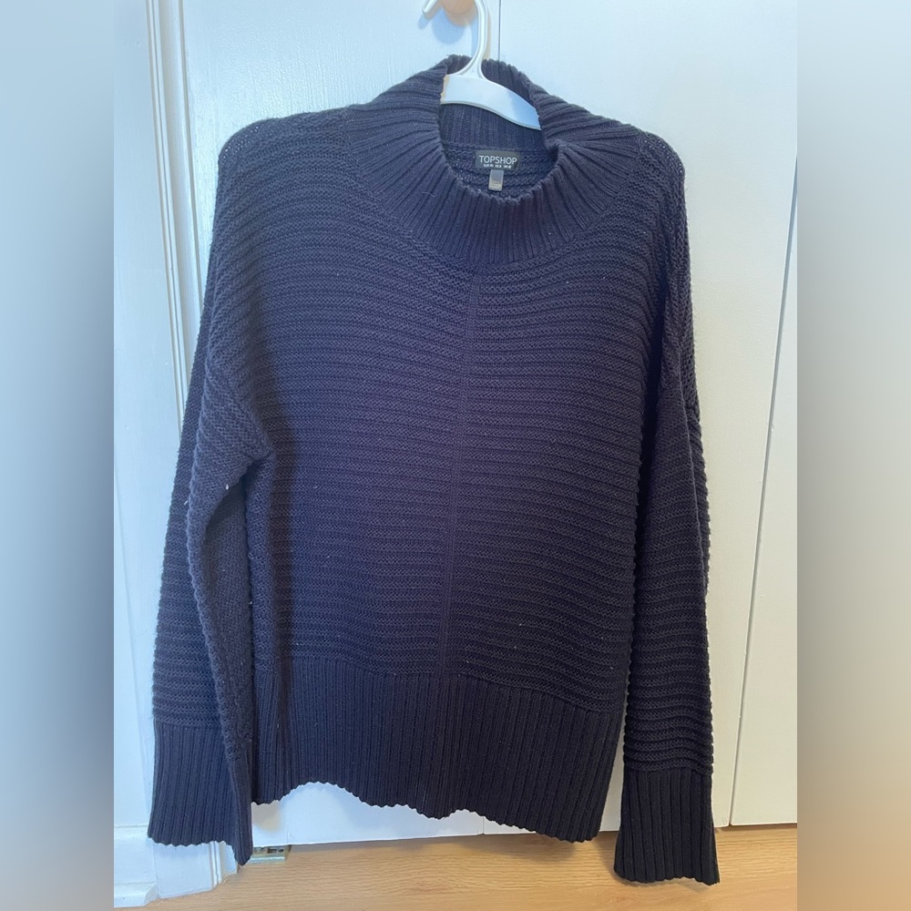 Topshop Mock Neck Sweater
8 US (fits like 6-8), NAVY BLUE
Item #5723508